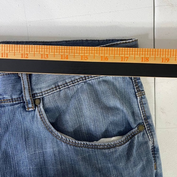 Michael Kors Mens Light Wash Jeans, Size 34/30 100% Cotton Straight Cut - Picture 9 of 10